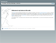 Tablet Screenshot of johnranck.net